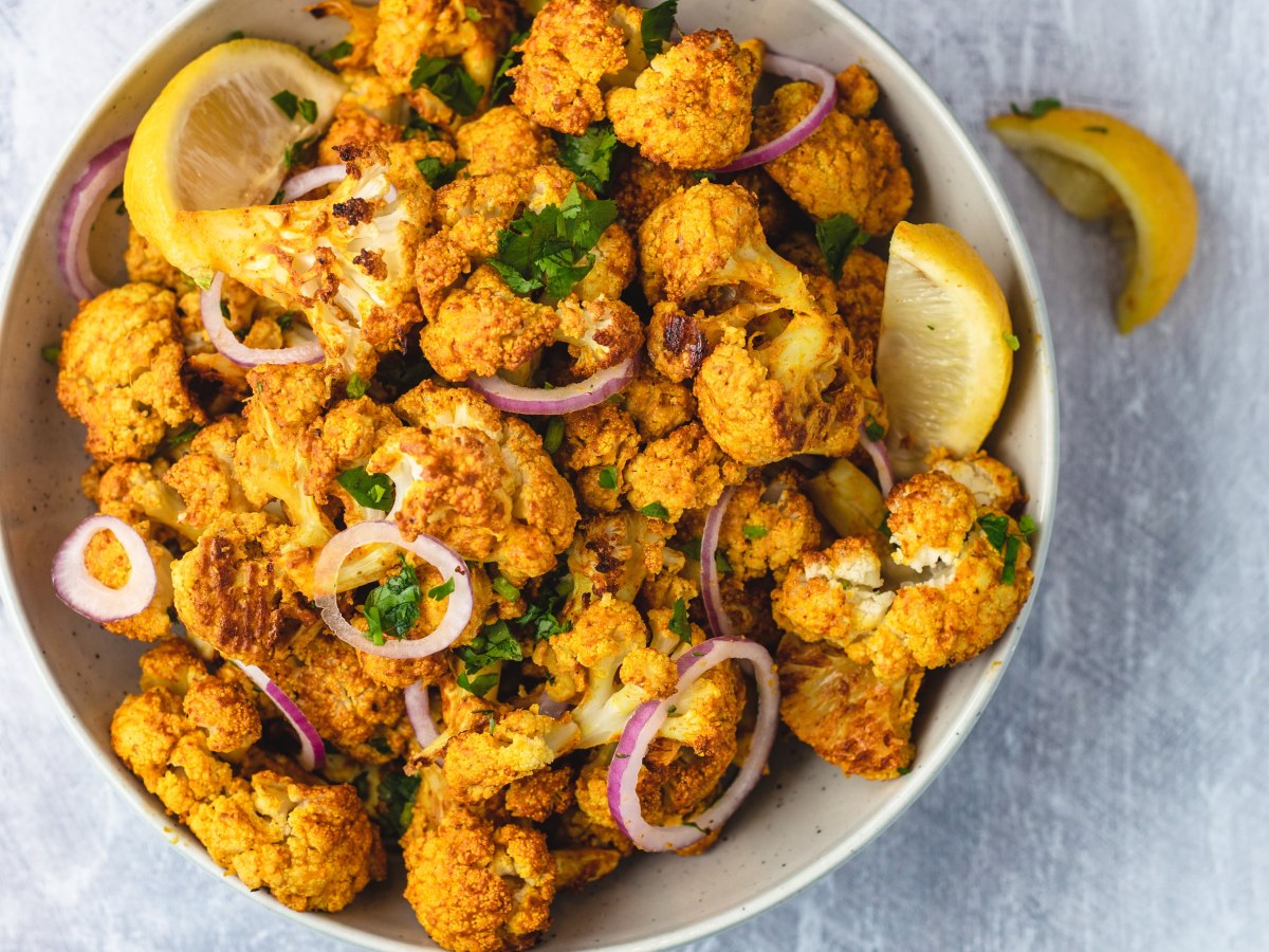Easy & Delish Tandoori Cauliflower