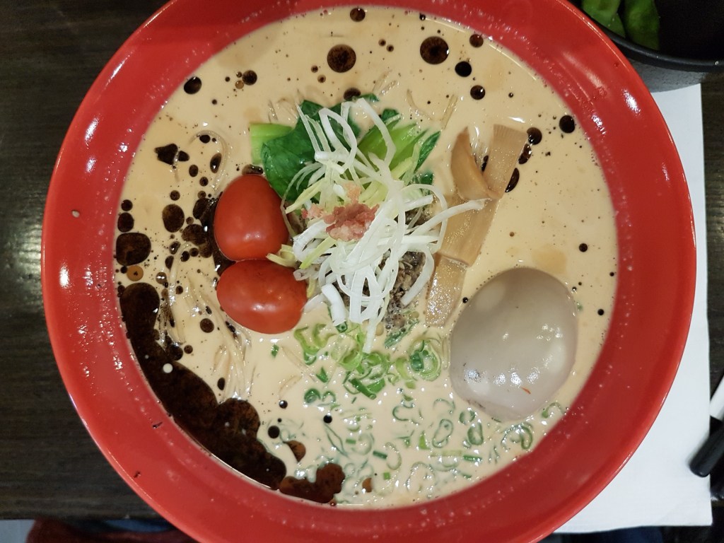Konjiki black tonkotsu ramen