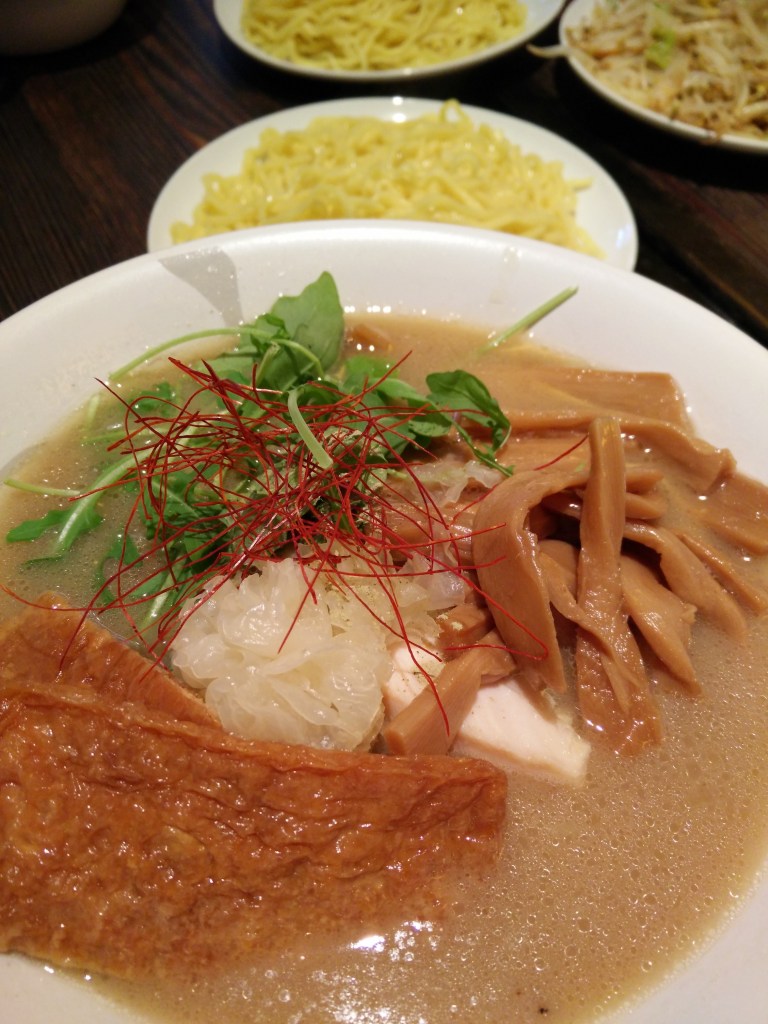 Make your own shoyu ramen with tofu