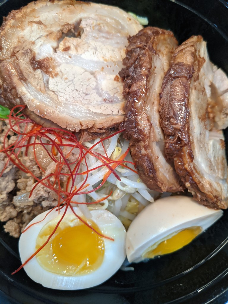 Pork char siu on ramen